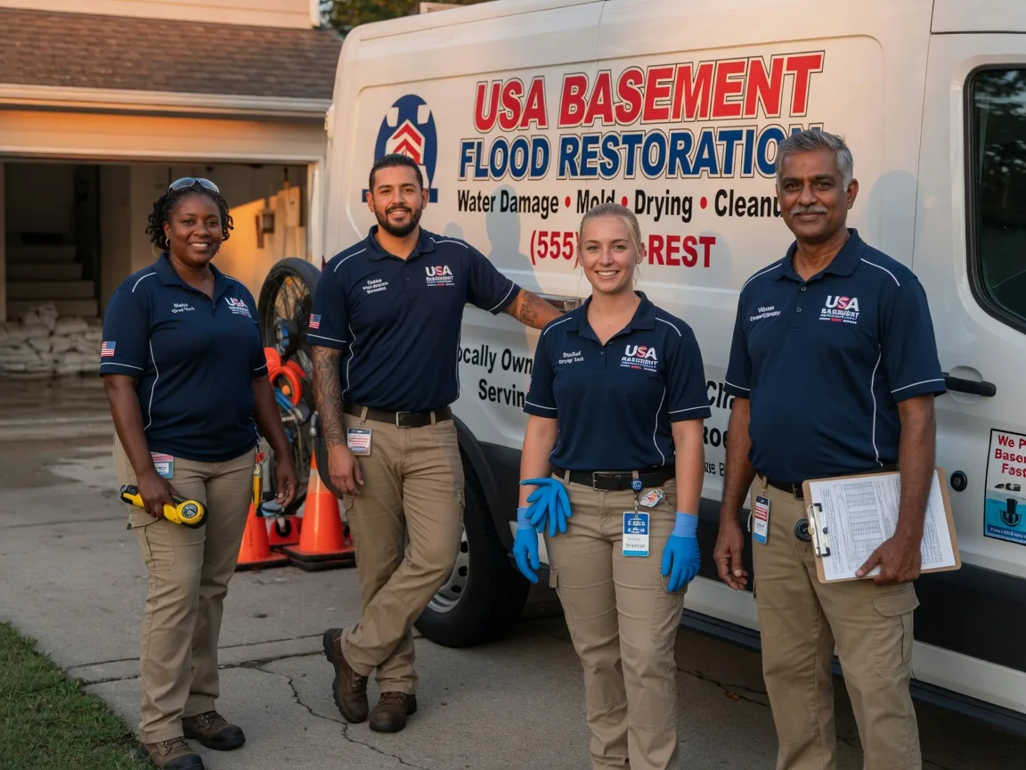 Basement Flood Cleanup company in Pleasant Plains, IL